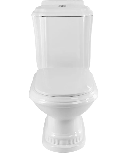 Унитаз компакт Cezares King Palace CZR-163-T горизонтальный выпуск (детальная фотография), с бачком