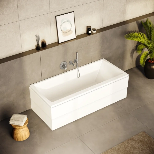 Ванна акриловая VitrA Neon 52540001000 (детальная фотография), белые