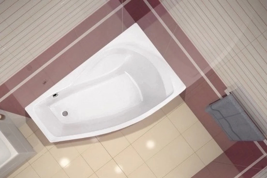 Ванна акриловая Santek Майорка 150х90 правосторонняя (детальная фотография), приставные