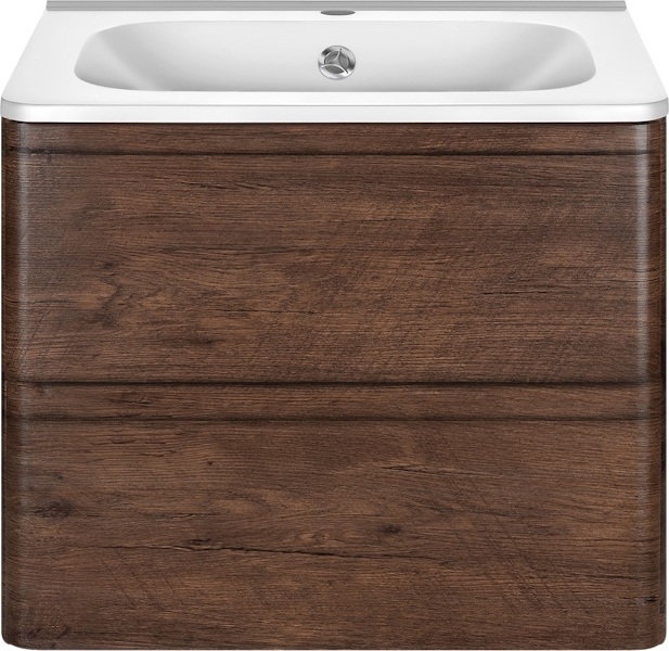 Тумба под раковину подвесная Vincea Vico 58,9 см R.Wood VMC-2V600RW (детальная фотография)