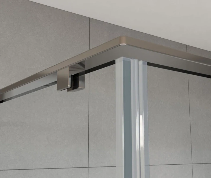 Душевой уголок Vincea Arno 150х80 см профиль хром VSR-1A8015CL (детальная фотография), хром