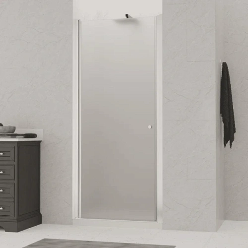 Душевая дверь в нишу RGW Dolphin TN-03 60 см профиль хром, стекло Fabrik - фото 3