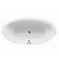 Ванна гидромассажная Excellent Lumina Soft 190 x 95 см, белый/бронза, WAEX.LUM19.SOFT.BR