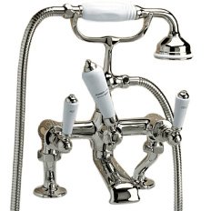 Смеситель для ванны Devon & Devon Dandy никель