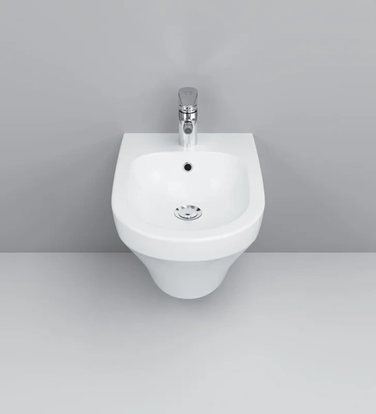 Биде подвесное Am.Pm Inspire белое C503411WH (детальная фотография), круглой формы