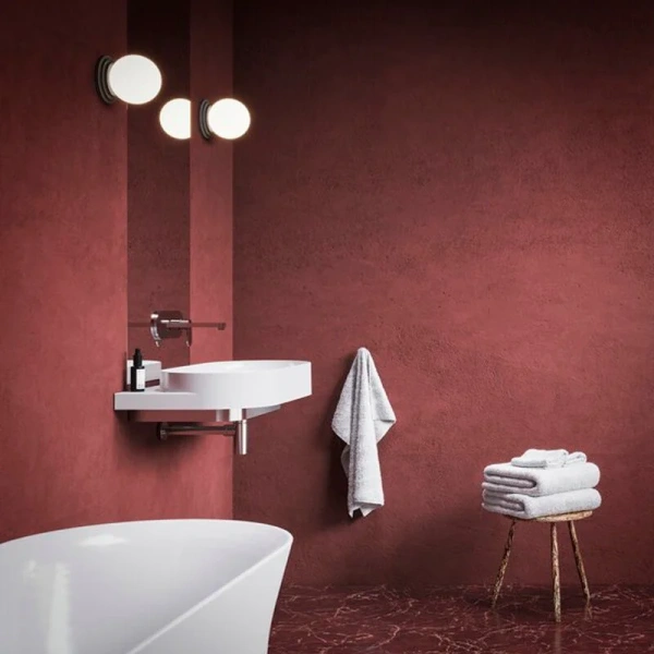 Раковина консоль Ravak Yard XJX01 80 см подвесная (детальная фотография), круглой формы