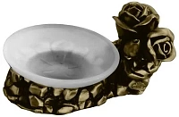 Мыльница настольная, бронза, Art&Max Rose