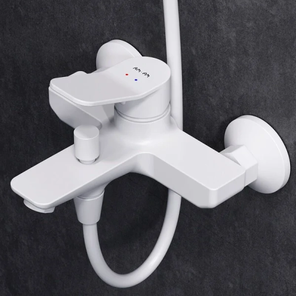 Душевой комплект Am.Pm X-Joy белый матовый F43885A14 (детальная фотография), нет в наличии index_1