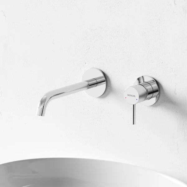 Смеситель для раковины Sancos Etna хром SC9004CH (детальная фотография), современные, hi-tech