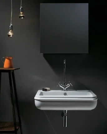 Раковина Azzurra Charme CHA255 CHA255 bi*1 (детальная фотография), прямоугольной формы