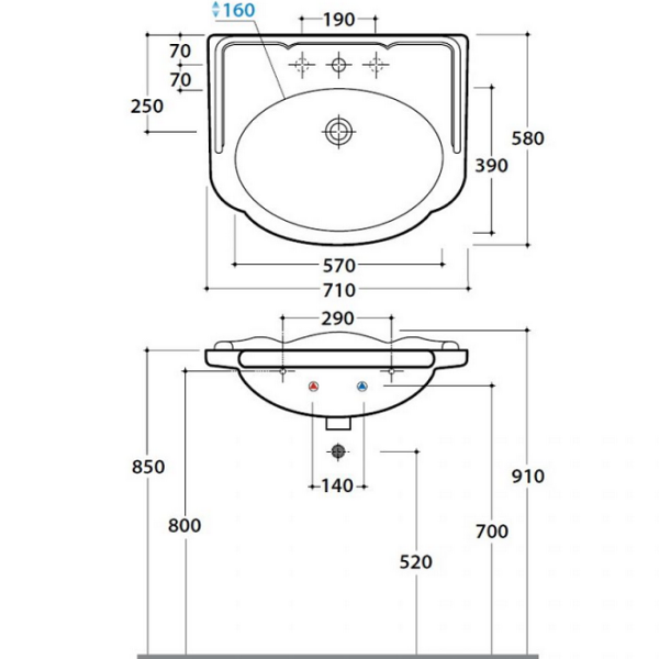 Схема (детальная фотография), тюльпан