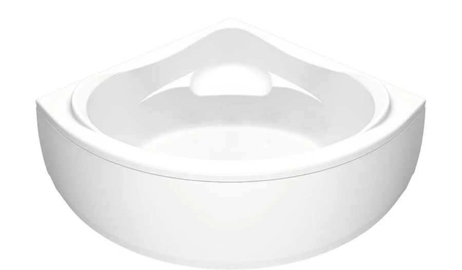 Акриловая ванна Bas Мега 160x160 В 00024 белый (детальная фотография), современныe, hi-tech