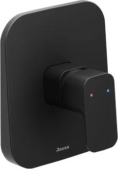 Смеситель для душа Ravak 10° Free черный X070159 (детальная фотография)