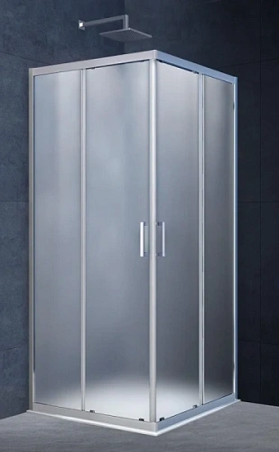 Душевой уголок Vincea Alpha 80х80 см стекло текстурное - фото 2