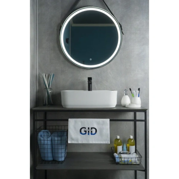 Раковина GID Geometrico N9445 52 см белая 51155 (детальная фотография), белые