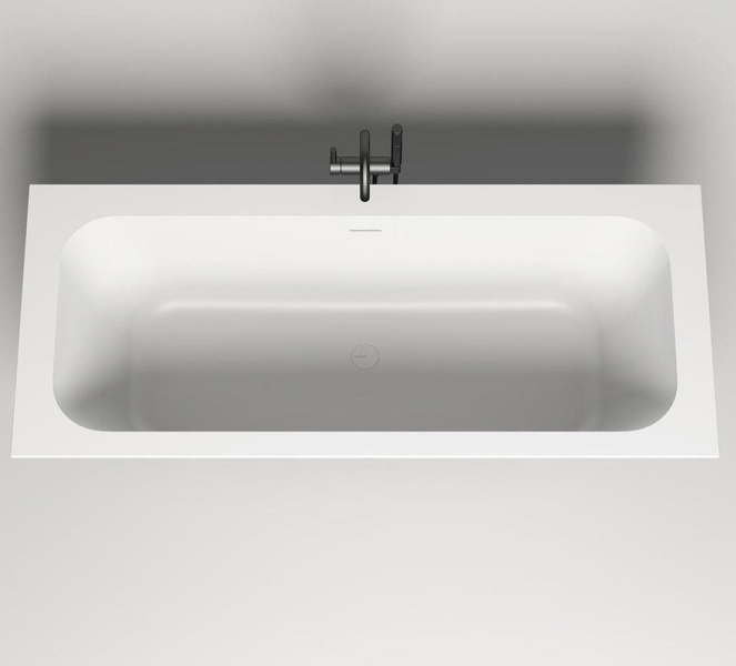 Ванна из искусственного камня Salini Orlanda Axis Kit 190x80 см покраска по RAL полностью 103321MF (детальная фотография), современныe, hi-tech