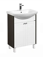 Тумба под раковину напольная Акватон Альпина 65 см венге