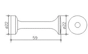Крючок для ванной Keuco Elegance 11615 11615 010000 (детальная фотография), современные, hi-tech