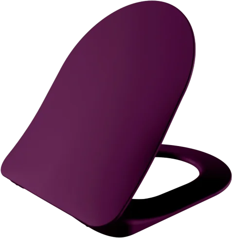 Крышка-сидение с микролифтом Creavit Duck берри KC0903.01.1900E (детальная фотография)