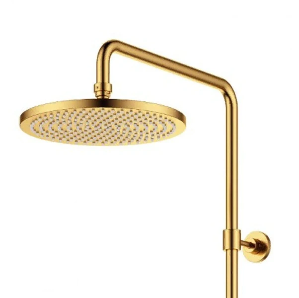 Душевая стойка CEZARES ECO брашированное золото ECO-CVD-T-BORO (детальная фотография), с тропическим душем