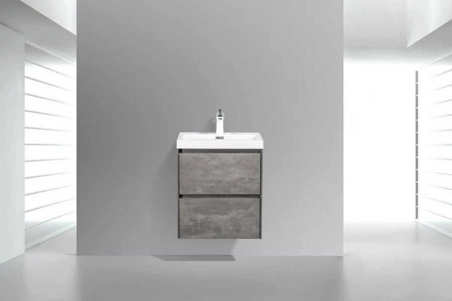 Тумба под раковину подвесная BelBagno Pietra Mini 50 см stucco cemento PIETRA MINI-500-2C-SO-SCM (детальная фотография), 50 см