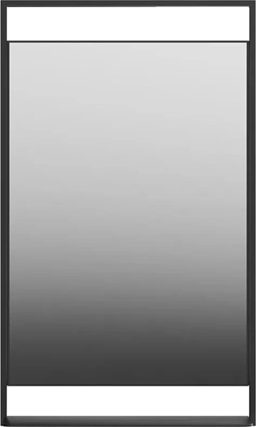 Зеркало с подсветкой Kerama Marazzi Plaza Next 60 см черное матовое PL.N.mi.P.60\BLK (детальная фотография), 60 см