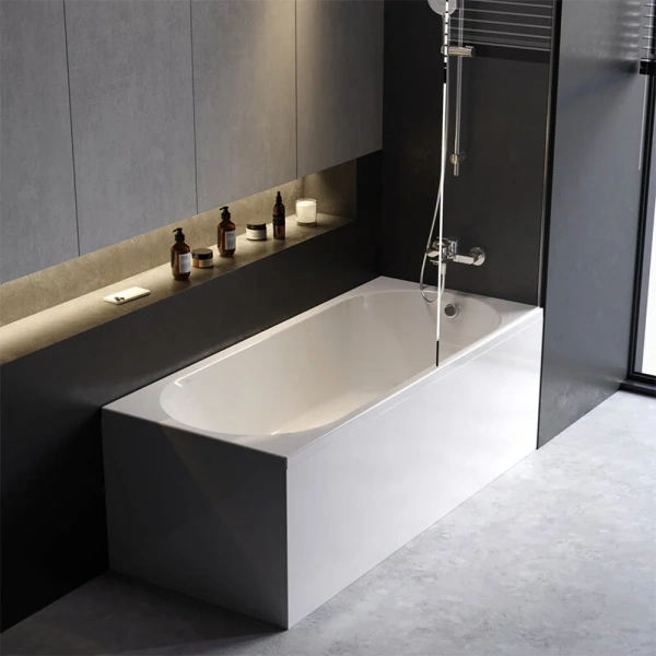 Ванна акриловая Am.Pm X-Joy 175х75 см приставная W94A-175-075W-A (детальная фотография), 175x75 см