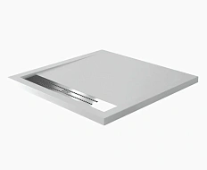 Душевой поддон WasserKRAFT Mindel 90x90 см белый матовый