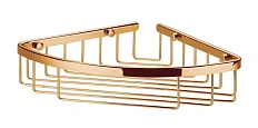 Полочка для ванной Art & Max угловая, бронза