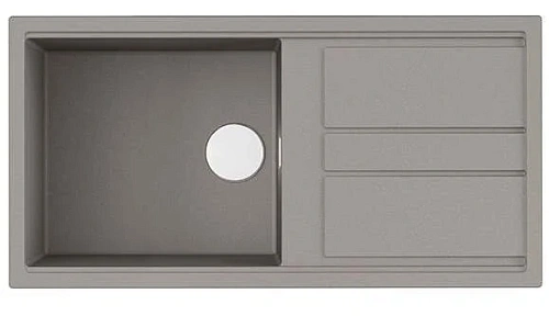 Мойка для кухни Omoikiri Kitagawa 100-GR 100 см Leningrad Grey - фото 3