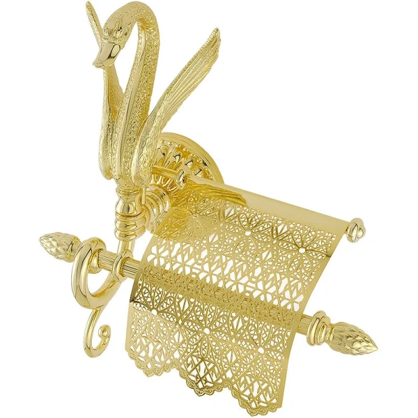 Бумагодержатель Migliore Luxor с ажурной крышкой 26120 (детальная фотография)