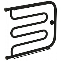 Полотенцесушитель водяной Сунержа Лира+ 65х50 см черный матовый