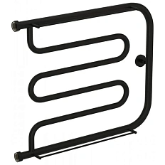 Полотенцесушитель водяной Сунержа Лира+ 65х50 см черный матовый