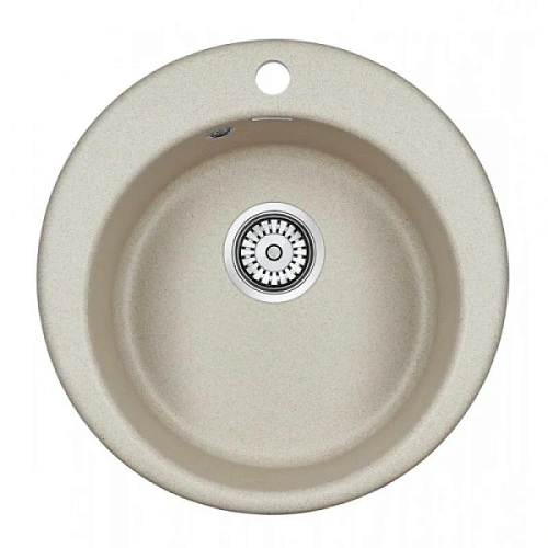 Мойка для кухни Paulmark Gelegen 48 см бежевая - фото 4