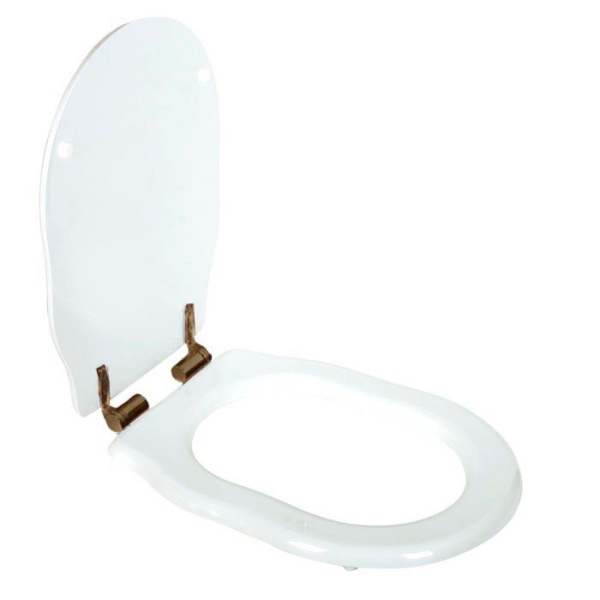 Сиденье для подвесного унитаза, цвет белый, Tiffany World Bristol TWBR6 (детальная фотография)