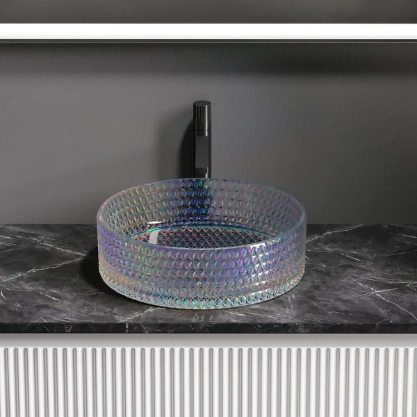 Раковина Ceramica Nova Cristal 36 см неон CN6059 (детальная фотография), в наличии