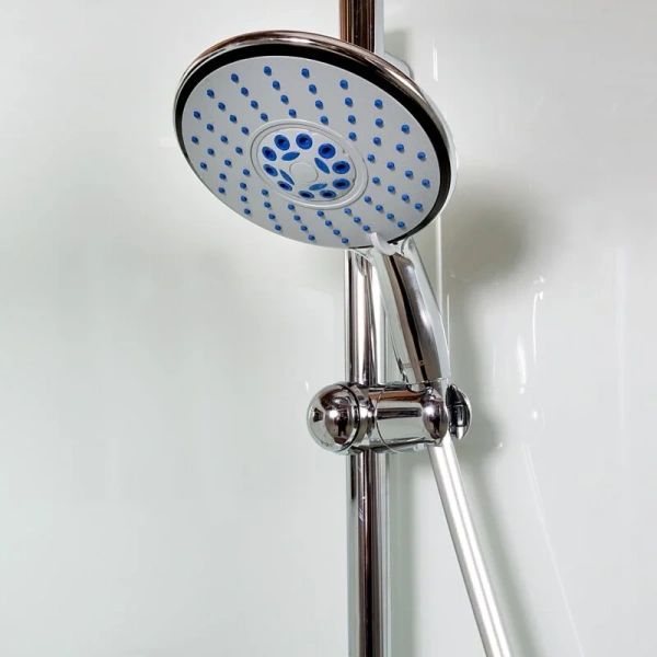 Душевая кабина Deto D 100х100 см высокий поддон D10 (детальная фотография), современныe, hi-tech