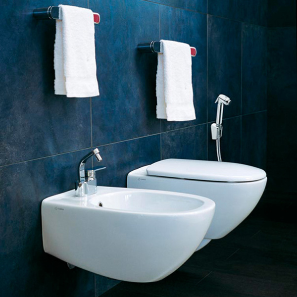 Гигиенический набор Bossini C04051 CR C04051B.030 (детальная фотография), современные, hi-tech