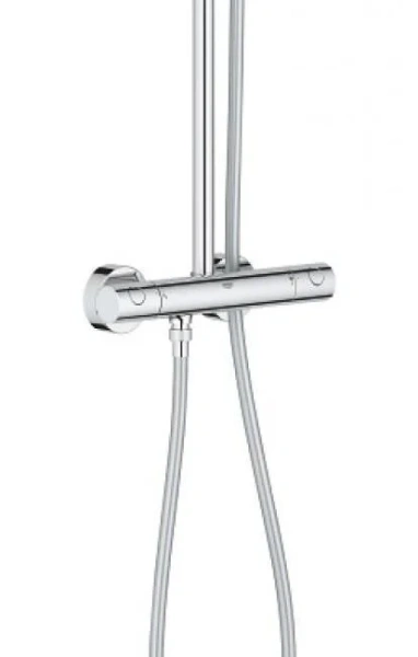 Душевая стойка Grohe Tempesta Cosmopolitan хром 27922001 (детальная фотография), с тропическим душем