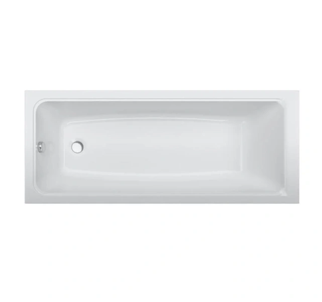 Ванна акриловая Am.Pm Gem 170х70 см с душевым гарнитуром WK90EA (детальная фотография), современныe, hi-tech