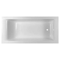 Ванна из искусственного мрамора Aquanet Bright Stone AQ-00332885, 180 x 80 см, цвет белый