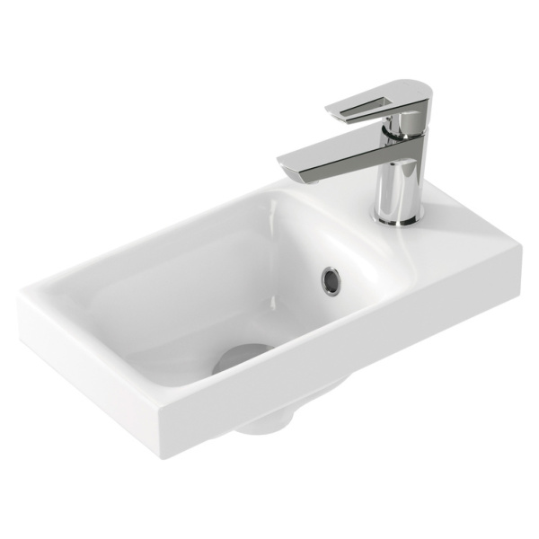 Раковина Cersanit Moduo 40 см белая S-UM-MOD40/1 (детальная фотография)