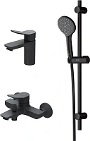 Душевой комплект Am.Pm X-Joy черный матовый