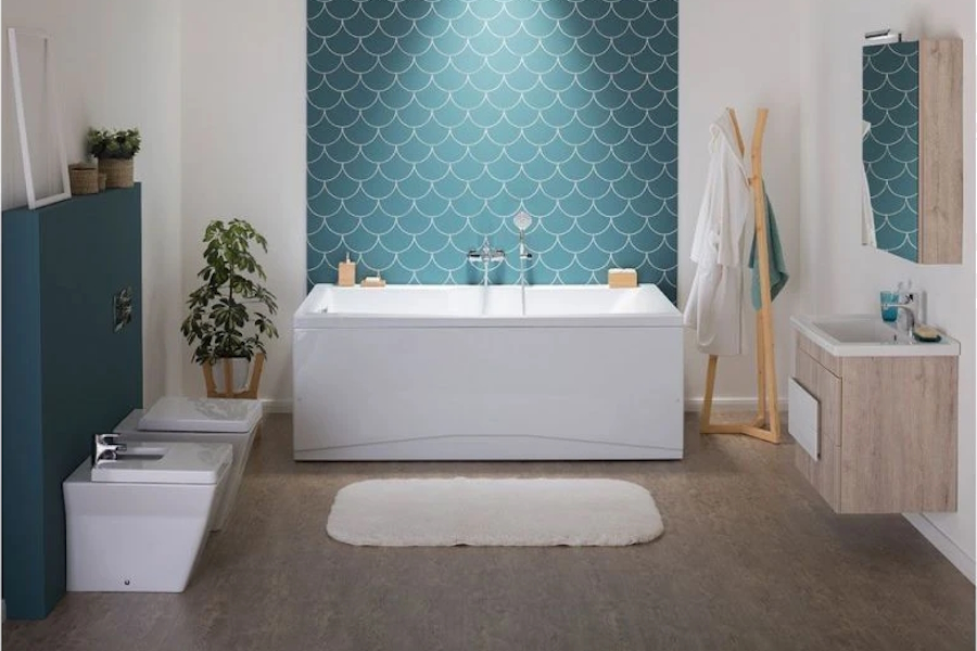 Ванна акриловая Aquanet Vega 190х100 00204046 (детальная фотография), прямоугольные