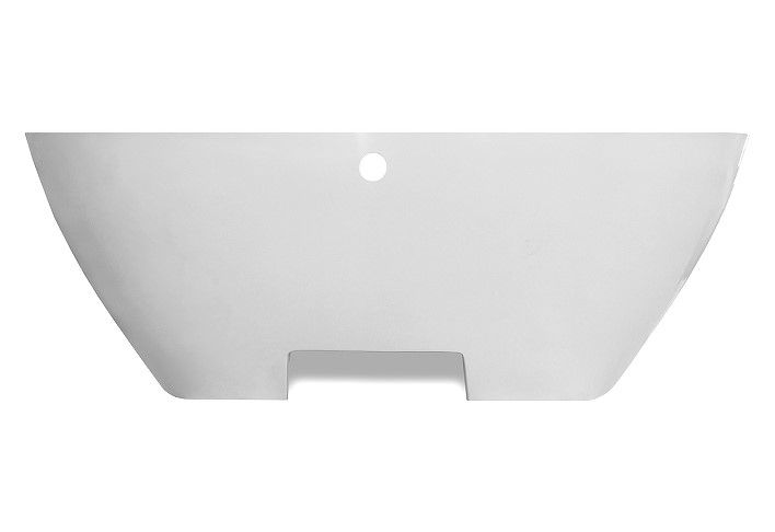 Ванна из литьевого мрамора Эстет Майами 160x75 см белая глянцевая ФР-00009623 (детальная фотография), современныe, hi-tech