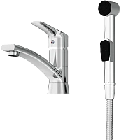 Смеситель с гигиеническим душем Damixa Origin Bit с поворотным изливом