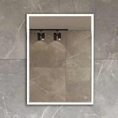 Зеркало с подсветкой Vincea 60 см без окантовки, без функции антизапотевания