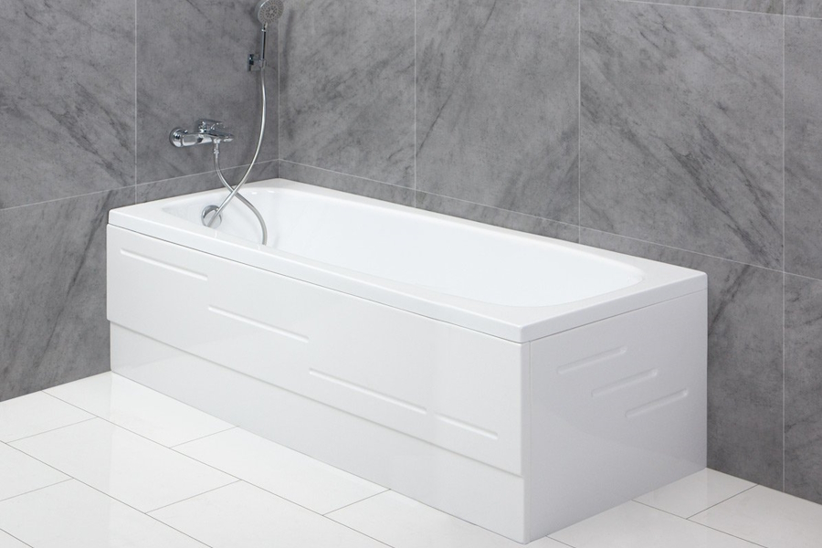 Ванна акриловая BelBagno 170х70 см белая BB102-170-70 (детальная фотография), акриловые