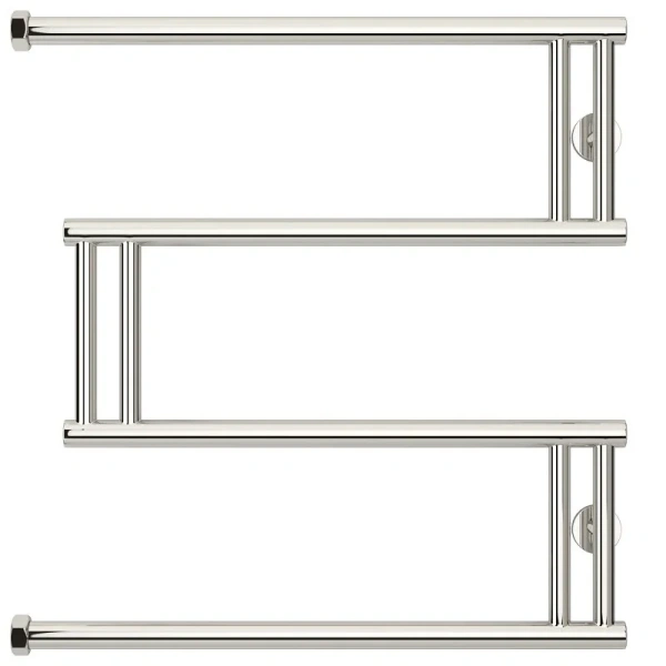 Полотенцесушитель водяной Сунержа High-Tech+ 60х60 см без покрытия 00-4050-6060 (детальная фотография)