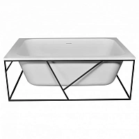 Ванна из искусственного камня NTBagno Sella NT304, 148 х 98 см